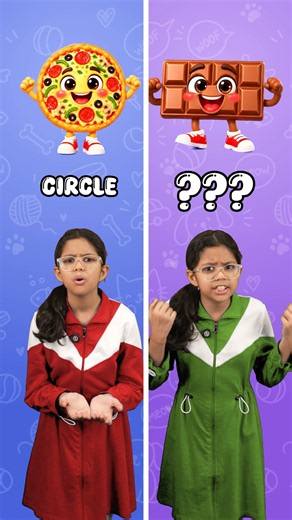 Fun Shapes for Kids 🔺 | Circle, Square, Triangle & More | Adi Connection #shorts
