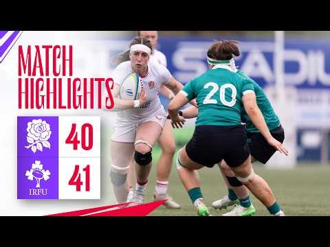 England U21 Women vs Ireland | Highlights | 2026 U21 Women’s Six Nations Festival