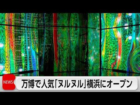 メディアアーティストの落合陽一さんが手がけた「ヌルヌルネクサス」　14日横浜市にオープン