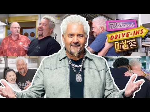 The Best of #DDD Dishes Made by Guy's Friends 🔥 | Diners, Drive-Ins and Dives | Food Network
