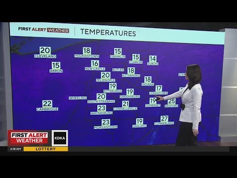 KDKA-TV Morning Forecast (1/2)