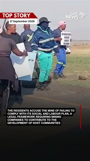 Residents of Komati Village voice frustrations about a local mining company