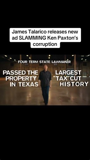 James Talarico releases new ad SLAMMING Ken Paxton's corruption
