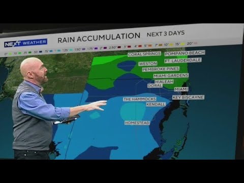 Rain chances return to South Florida with impacts on morning and evening commutes