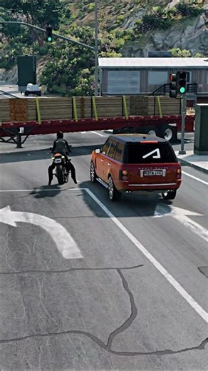 Realistic Highway Car Crashes #284