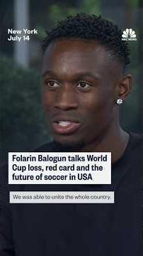 Folarin Balogun talks World Cup loss, red card and the future of soccer in USA