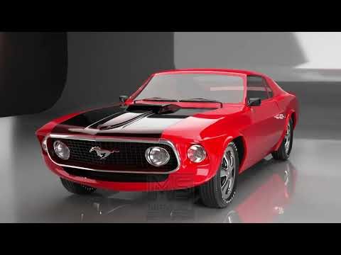 Mustang 3D Modelling in Blender | Manual Syntax #blender #gamedevelopment