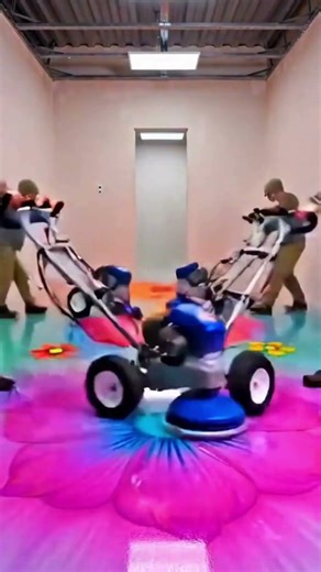 NEON FLORAL EXPLOSION Epoxy Floor transformation🔥😍🌸⚡