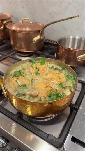 One-Pot Mustard Chicken Thighs with Leeks & Mushrooms