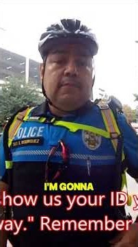 DUMB COP WENT CRAZY FAST... #1stamendmentaudit #firstamendmentaudits #idrefusal #copgetsowned #cops