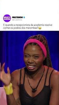 Recepcionista da academia RECLAMA do PROJETO VERÃO! | Prêmio Multishow de Humor O Reality | #Shorts