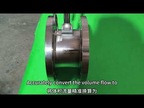 Application Solution of a Vortex Flowmeter with Temperature and Pressure Compensation in 200°C Steam