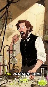 How the First Telephone invented & Worked? ☎️ #Shorts #DidYouKnow #TechHistory