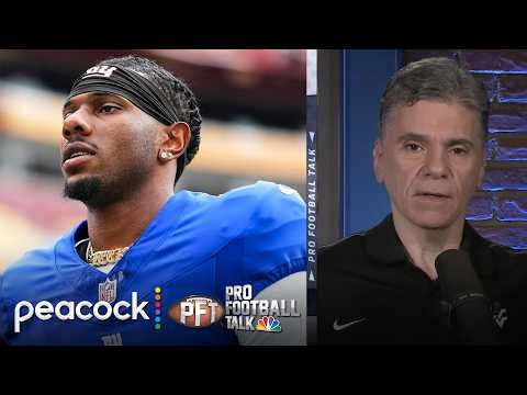 Malik Nabers questions Giants’ Arvell Reese selection at No. 5 | Pro Football Talk | NFL on NBC