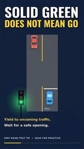 DMV Road Test: The Left Turn Mistake That Fails