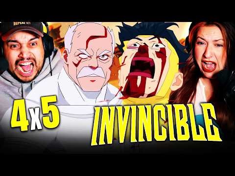 INVINCIBLE SEASON 4 EPISODE 5 REACTION – WHAT THE F*** CONQUEST!? – FIRST TIME WATCHING – REVIEW