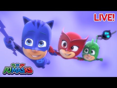 🔴 LIVE! PJ Masks Full Episodes 🔴 | PJ Masks to save the day! + More superhero cartoons | #live