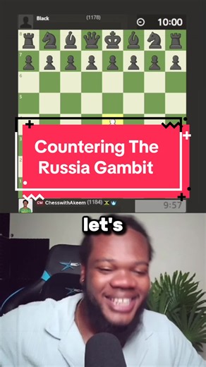 Countering The Russia Gambit - #chessgame #educationalvideo #chess | chess game
