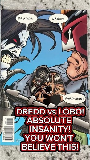 Judge Dredd vs Lobo Was COMPLETE CHAOS!