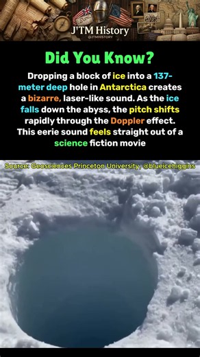 Why This Deep Antarctica Hole Makes A Sci-Fi Laser Sound