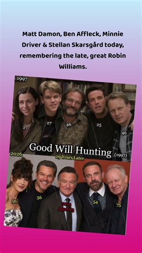 Good Will Hunting Cast: 1997 vs 2026 — 29 Years Later! 📐" #thenandnow