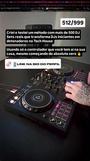 Método testado em 500 DJ sets que transforma iniciante em detonador #techhousebr #djiniciante