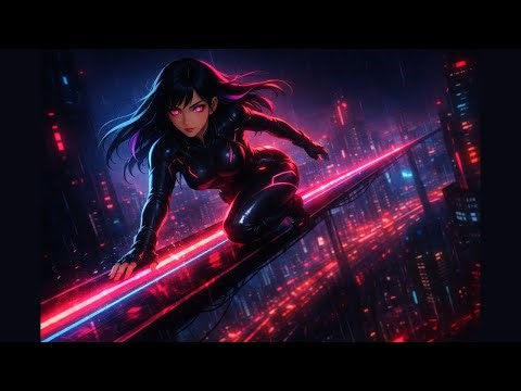 🔴 LIVE: Cyberpunk Hyperfocus Music — Deep Focus for Studying, Coding & ADHD Productivity (24/7)