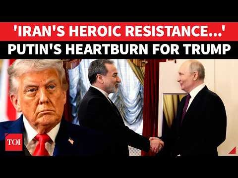 'Brave, Heroic Iranian Resistance': Putin Openly Supports Iran Against Israel & U.S. | WATCH