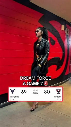 GAME 7 HERE WE GOOOOO 🔥 #angelreese #wnba #atlantadream (via @WNBA) | Angel Reese