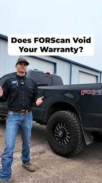 Does FORScan Void Your Ford Warranty?