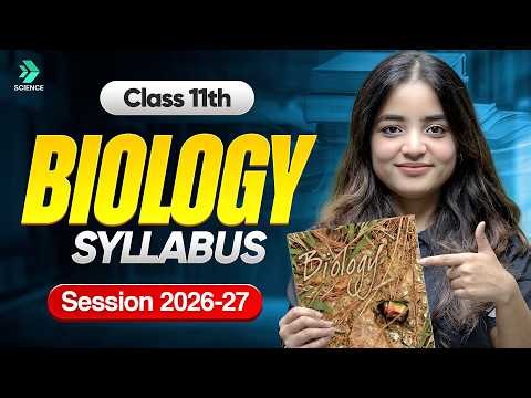 Class 11th Biology Syllabus 2026-27 | CBSE Class 11th Bio Official Syllabus | Apeksha Ma'am