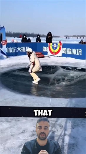 The Physics Hack for Surviving Ice! 🧊 ​​#SurvivalTips #ScienceHacks #IceChallenge #Physics #LifeHacks #MustWatch | Knowledge Nuggets