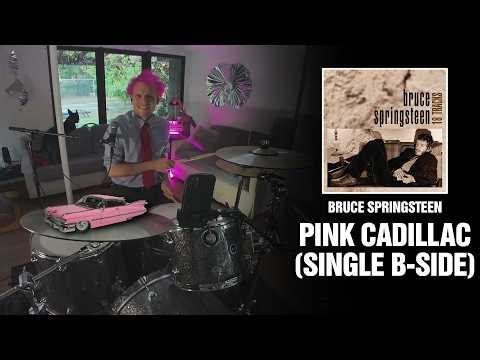 Bruce Springsteen - Pink Cadillac (Single B-Side) | Drum Cover [First Time Hearing]