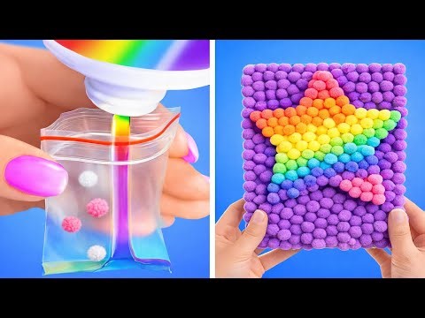 Creative Art Challenge For Creative Minds! Fun DIY Crafts & Colorful Drawing Hacks