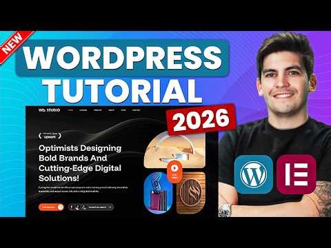 WordPress Tutorial for Beginners (2026) – Updated & Simple