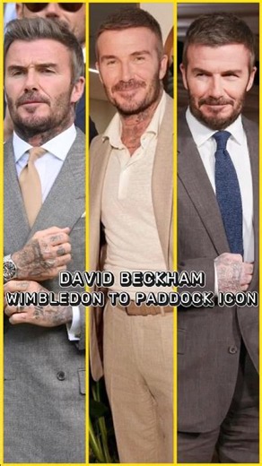 Is David Beckham the most stylish man alive?