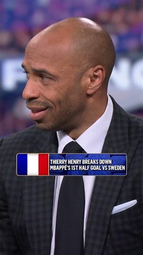Thierry Henry explained what happened when Mbappé got his defender one-on-one