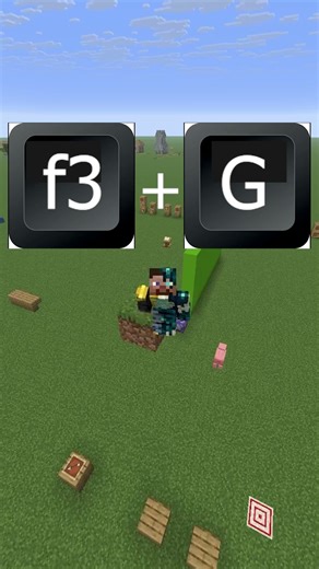 how to see chunk borders in minecraft tutorial