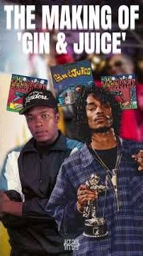 The Making Of Snoop Dogg’s “Gin and Juice” 🍹 #drdre #snoopdogg #ginandjuice #hiphopmusic