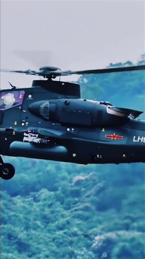 China's Stealthy Z-10ME Attack Helicopter 🔥 #shorts