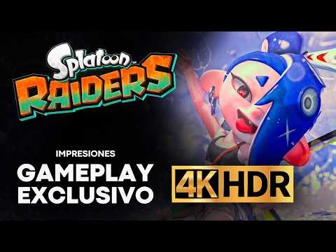 ¡¡Jugamos Splatoon Raiders... MODO DIFÍCIL!! 🔥 Impresiones + Gameplay 4K HDR (Nintendo Switch 2)