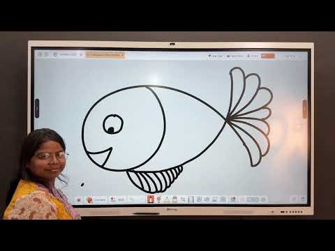 HOW TO DRAW a fish step by step 
