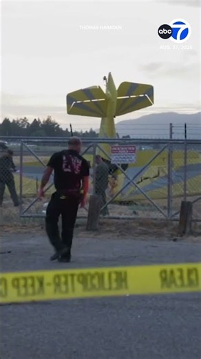 Pilot injured after crash leaves small plane on its nose near Big Bear Airport