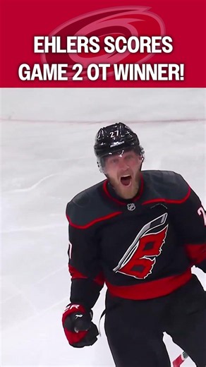 Ehlers calls GAME in OT! 🚨