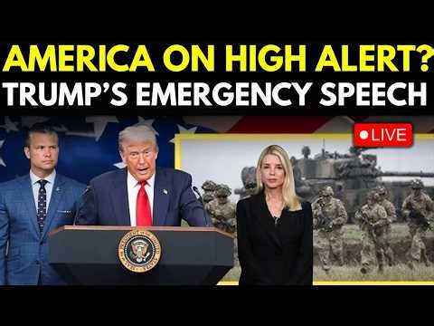 Trump LIVE: Trump Issues Explosive Warning, US Put On High Alert? | US BREAKING NEWS | Live News