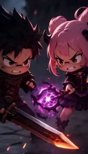 angry fighting cartoon style, brutal fight, anime 4k, final clash #anime