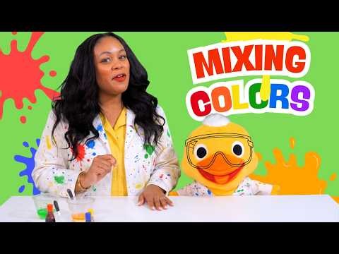 Make New Colors | Science for Kids | Learn Primary Colors | Preschool Learning with Ms. Monica