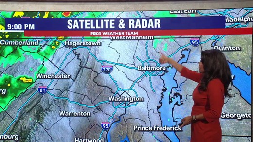 DC weather: Rainy and breezy turns to sunny and cool