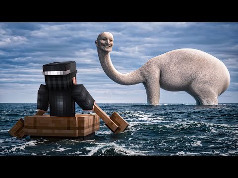 WE SWAM TOO FAR IN THE OCEAN... (Minecraft)