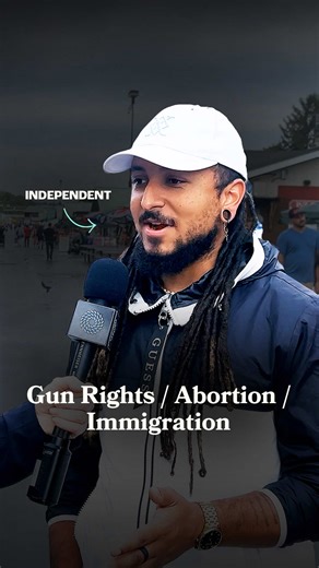 What does this independent think of America’s most divisive issues? Everyday Americans explore what divides us and understand what unites us. #Politics #Independent #StreetInterview #FYP
